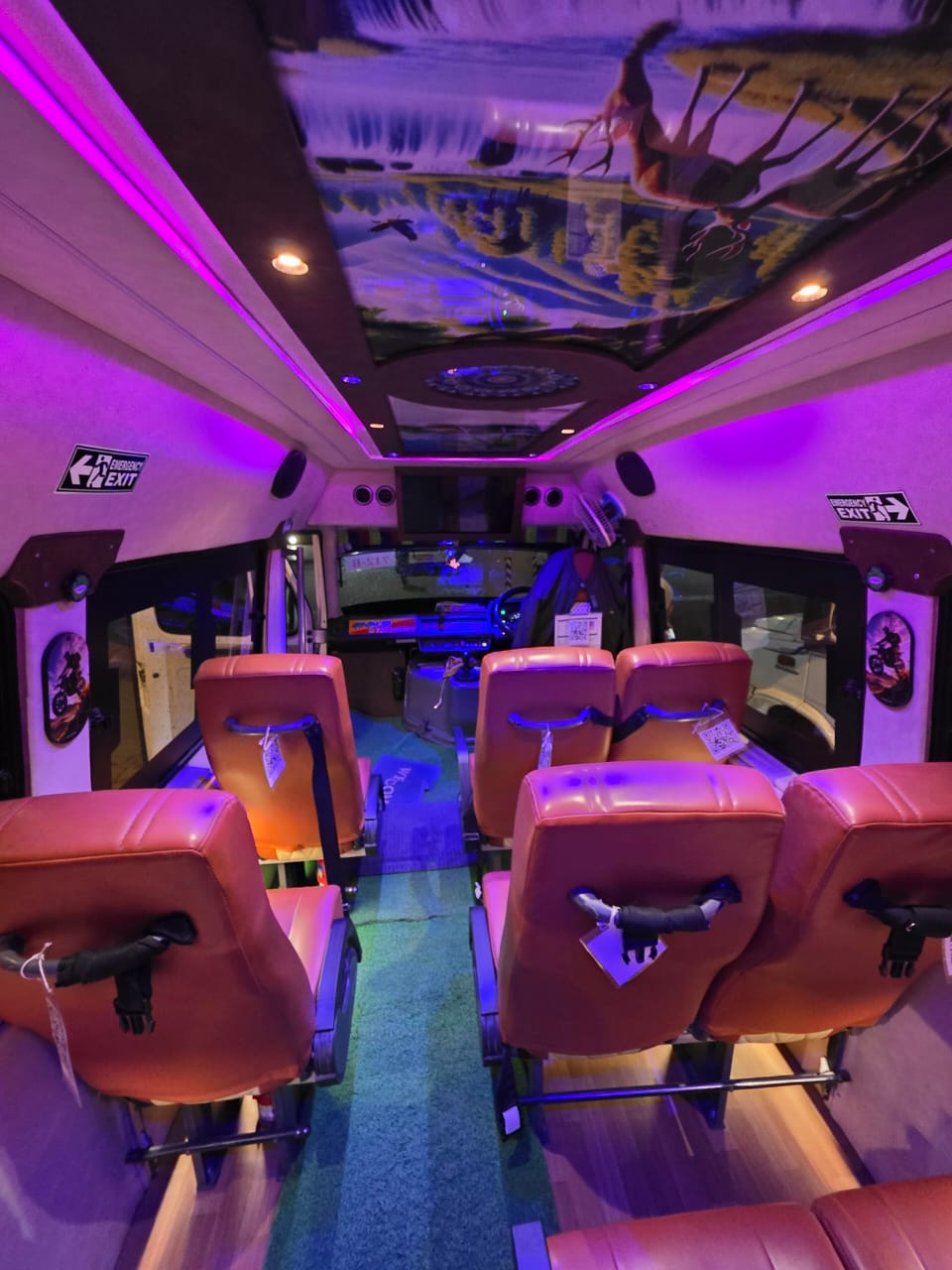 50 Seater Bus Rental in Sarjapura for Large Group Travel